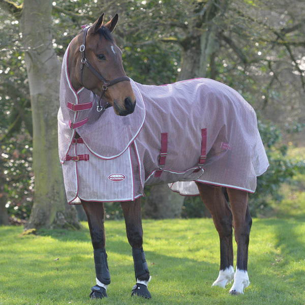 WeatherBeeta ComFiTec Ripshield Plus Fly Sheet with Belly Wrap & Detach A Neck